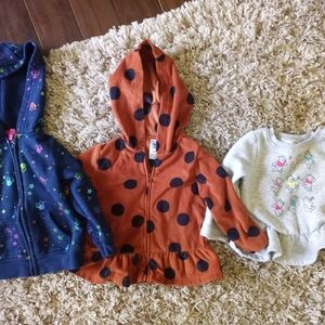 Babygirl sweatshirt bundle